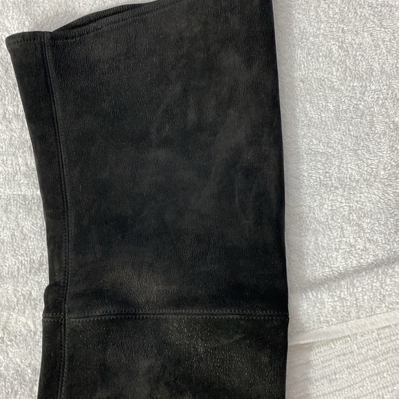 Prada black size37 usa7 leather like suede - Picture 16 of 16